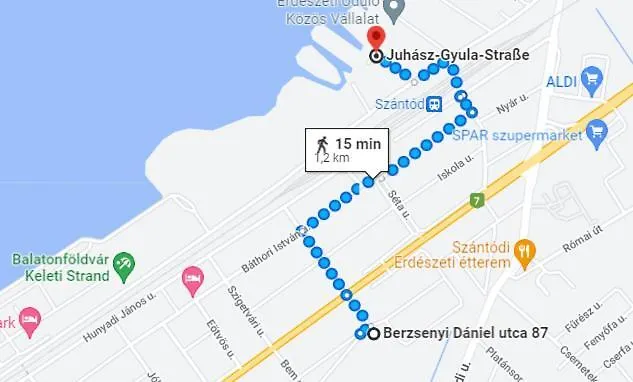 Borostyan Apartmann 아파트 Balatonföldvár